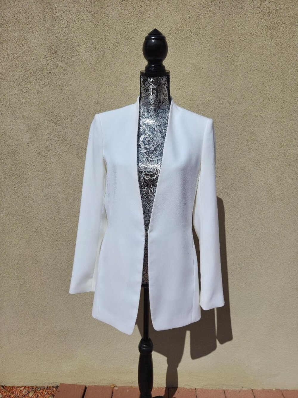 Womens White Club Monaco Blazer